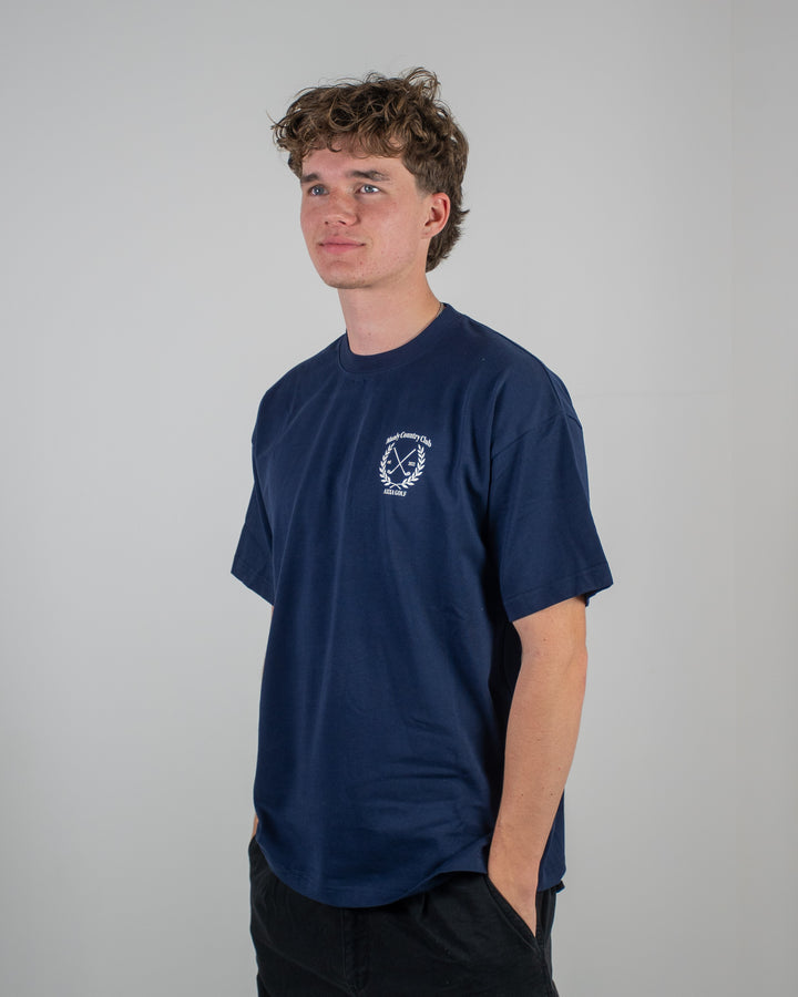 Navy Manly Country Club Oversize Tee