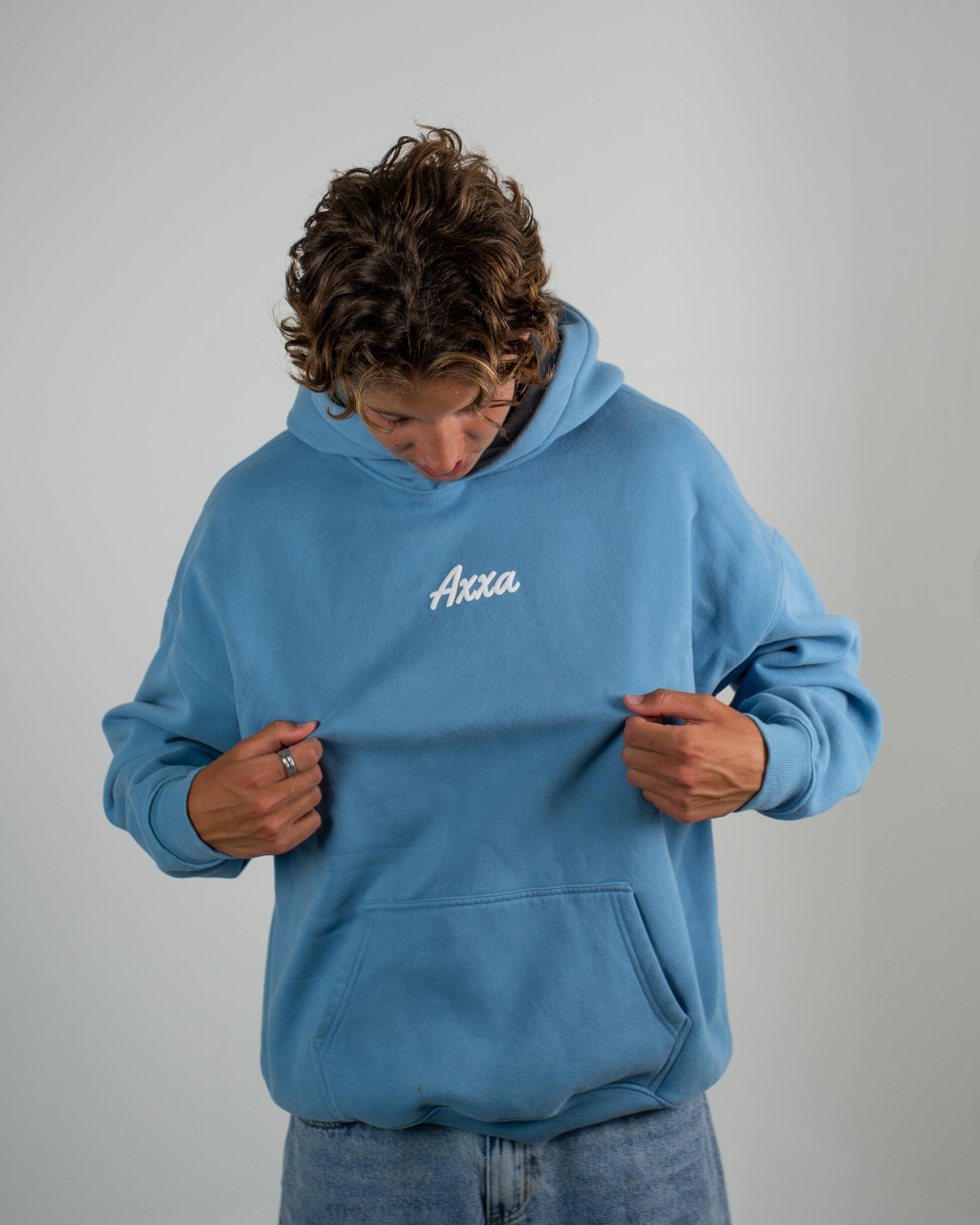 Baby Blue AGSC Hoodie – Axxa golf