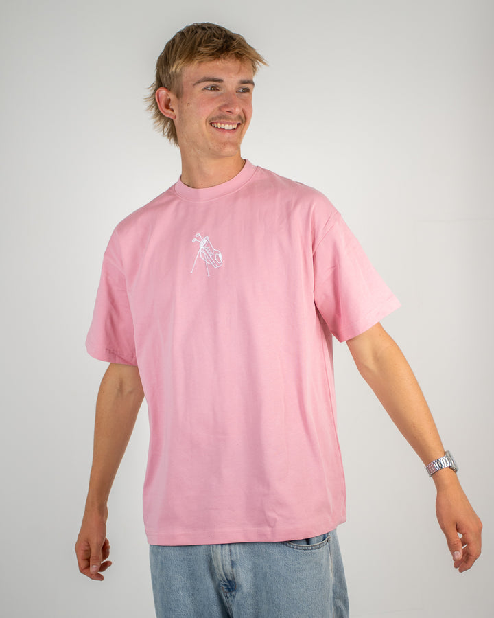 Salmon Golf Bag Tee