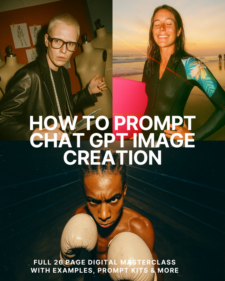 Chat GPT Image creation MASTERCLASS