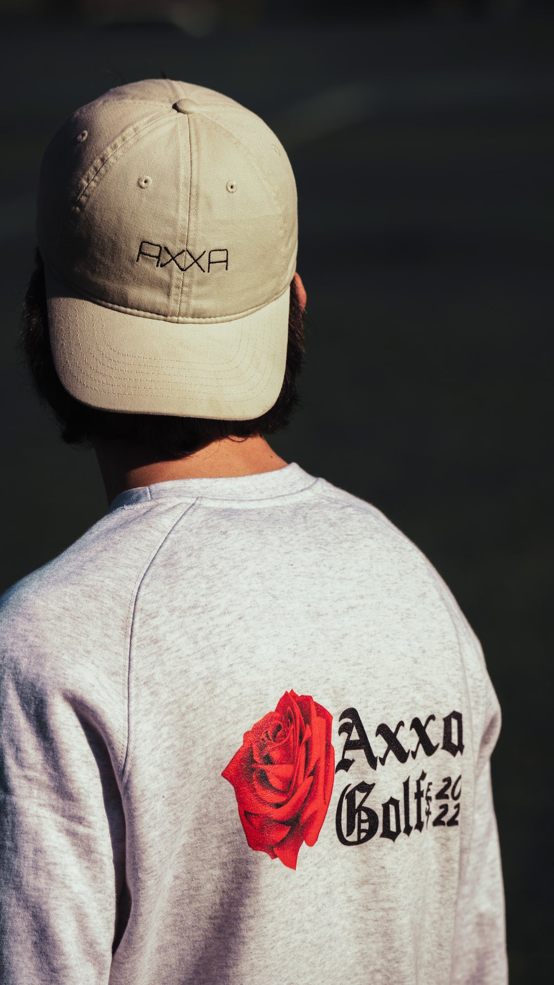 Rosey Record Washed White sweatshirt