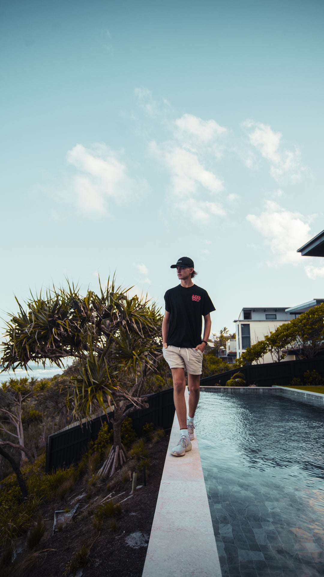 Axxa black bubble logo T-shirt