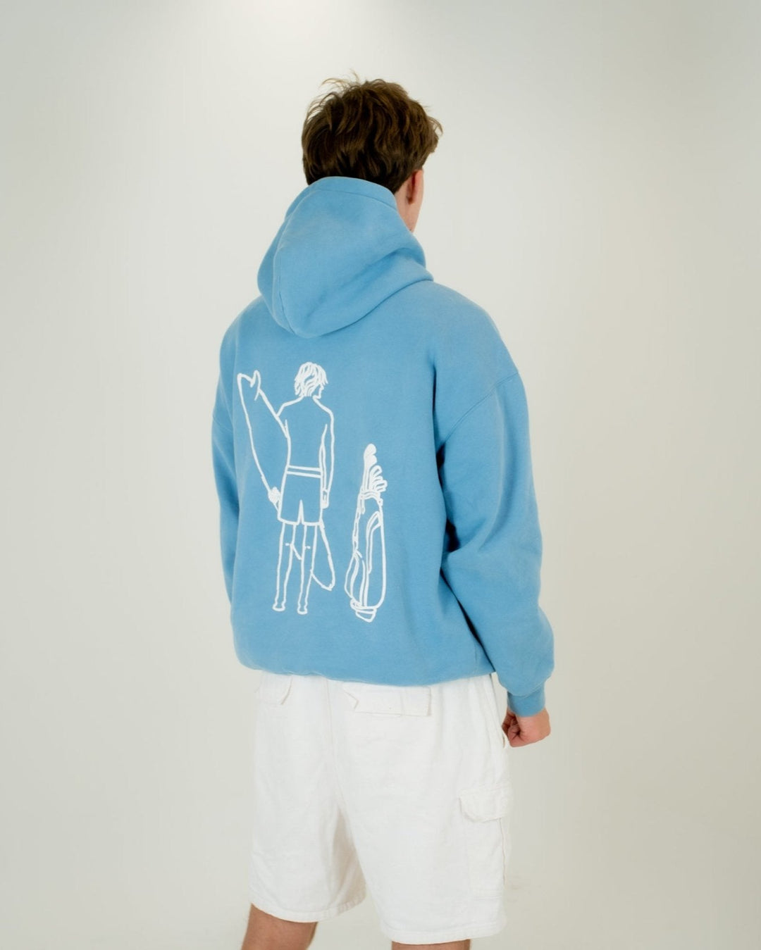 Baby Blue AGSC Hoodie - Axxa golf
