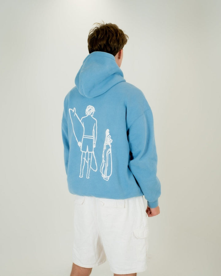Baby Blue AGSC Hoodie - Axxa golf