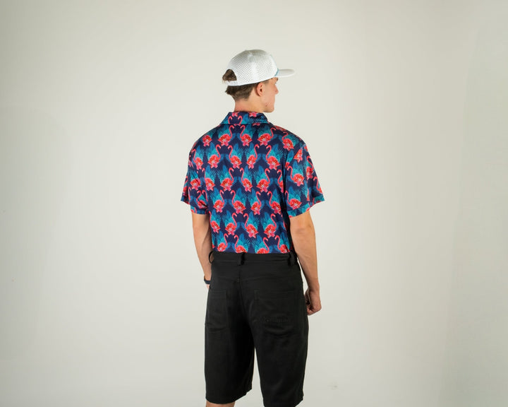 Flamingo Fade Polo - Axxa golf