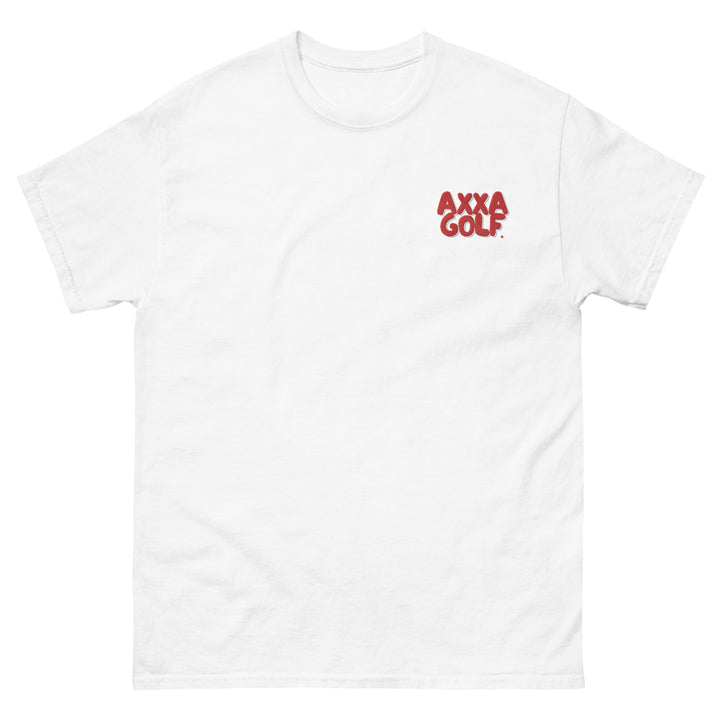 Axxa White bubble logo T-shirt