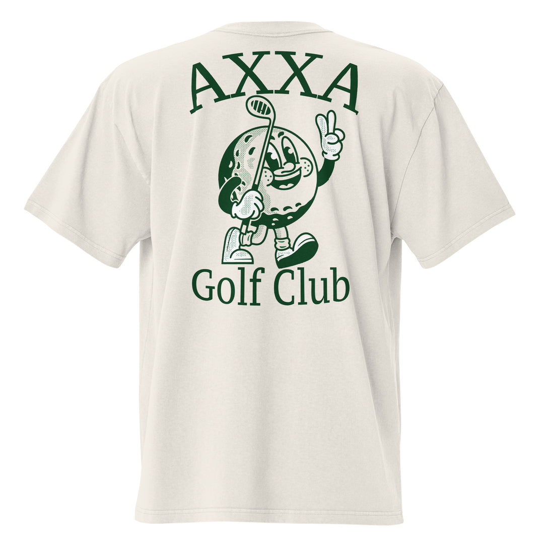 Axxa Golf Club Gray Oversized faded t-shirt