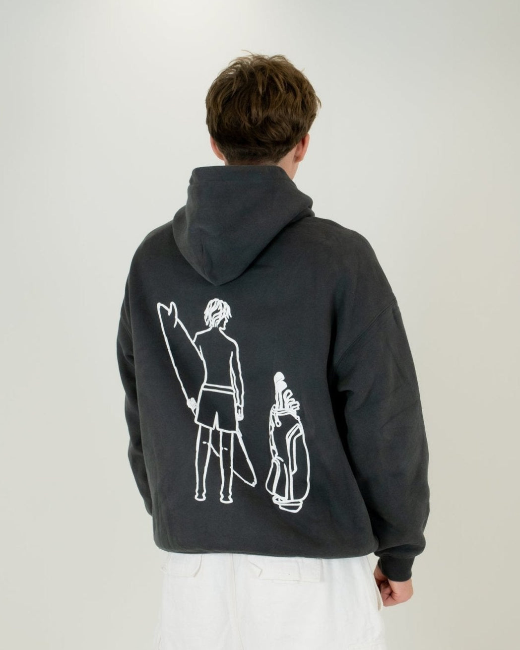 Space Grey AGSC Hoodie - Axxa golf
