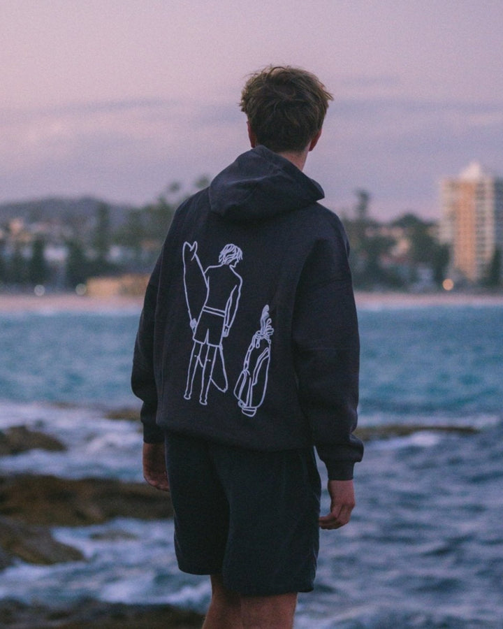 Space Grey AGSC Hoodie - Axxa golf