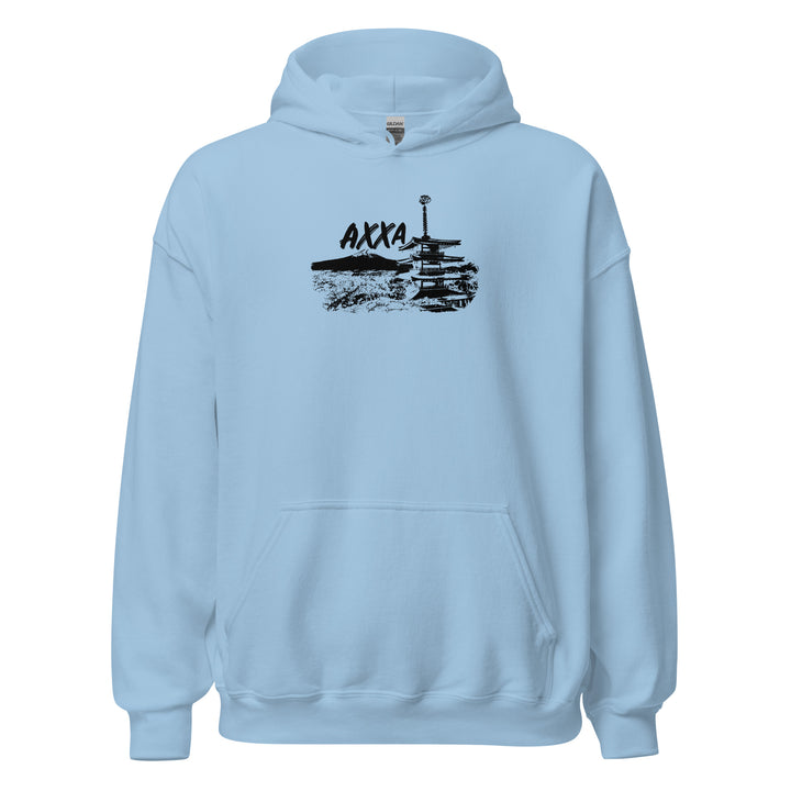 Rose Temple Baby Blue Hoodie