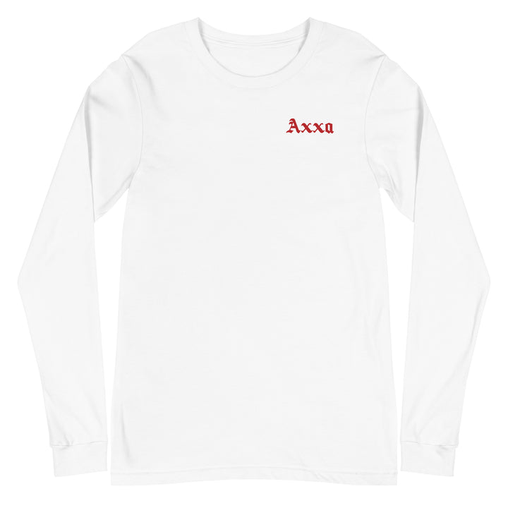 Rosey Record White Long Sleeve Tee