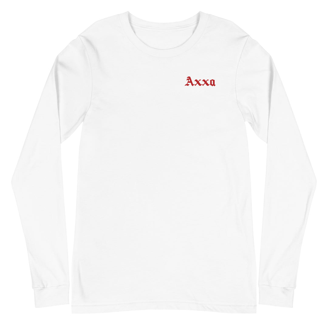 Rosey Record White Long Sleeve Tee