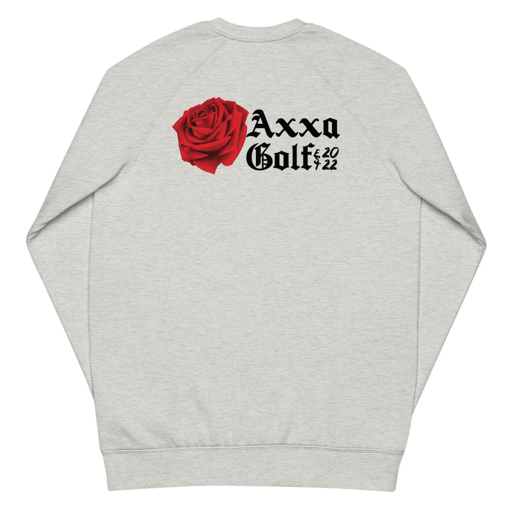 Rosey Record Washed White sweatshirt
