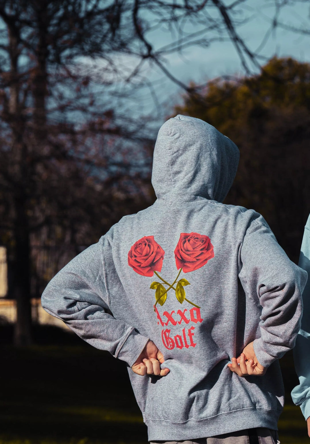 Rosey Ride Grey Hoodie